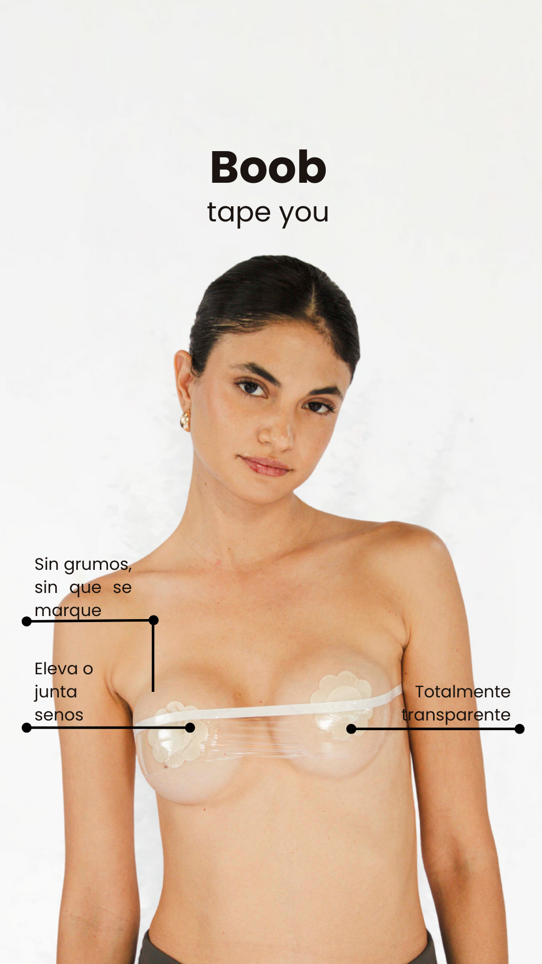 Boob Tape Transparente