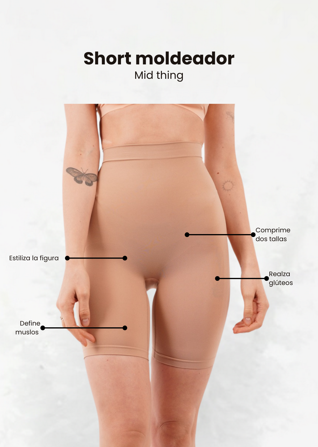 Short Moldeador Mid Thing