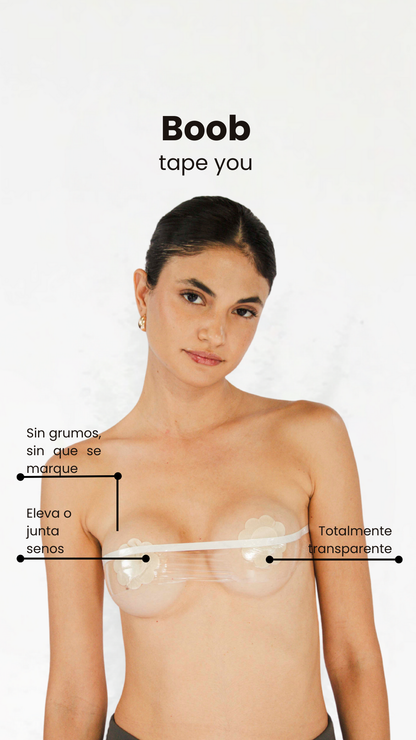 Boob Tape Transparente